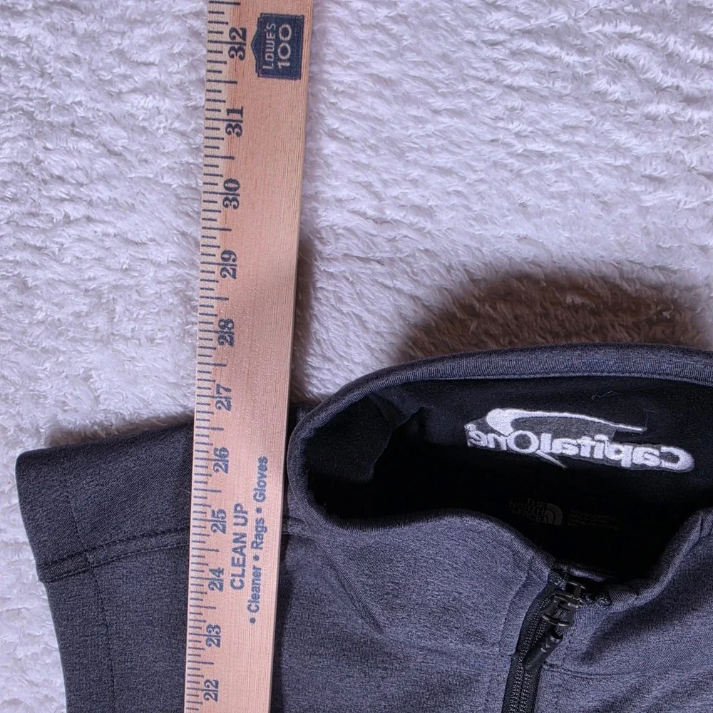 The North Face WindWall Capital One Mens M Grey Full Zip Corporate Vest